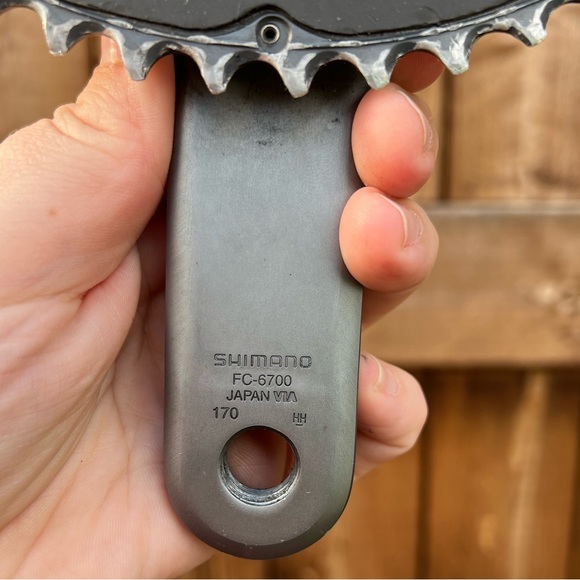 shimano ultegra fc-6700 crankset 53/39 10 speed - Picture 7 of 9